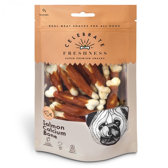 Celebrate Freshness Salmon Calcium Bone 100gr Celebrate Freshness Salmon Calcium Bone 100gr