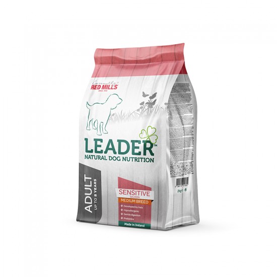 Leader adult sensitive salmon medium 12kg Leader adult sensitive salmon medium 12kg