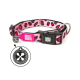 Max & Molly Pink Leopard Smart ID Collar Max & Molly Pink Leopard Smart ID Collar