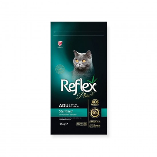 Reflex Plus adult sterilised κοτόπουλο 1.5kg Reflex Plus adult sterilised κοτόπουλο 1.5kg