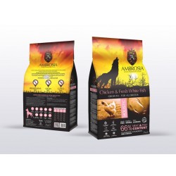 Ambrosia Puppy -  Chicken & Fresh Fish 6 kg 