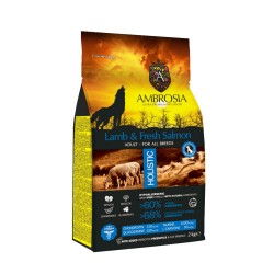 Ambrosia Adult - Lamb & Fresh Salmon  2kg