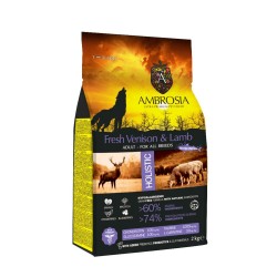 Ambrosia Adult - Venison & Lamb 2kg