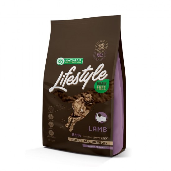 Natures Protection Lifestyle Grain Free Lamb Adult All breeds 1,5kg Natures Protection Lifestyle Grain Free Lamb Adult All breeds 1,5kg
